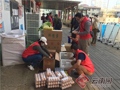 昆明基层社区携手云南快道开启家庭食材 不接触 配送